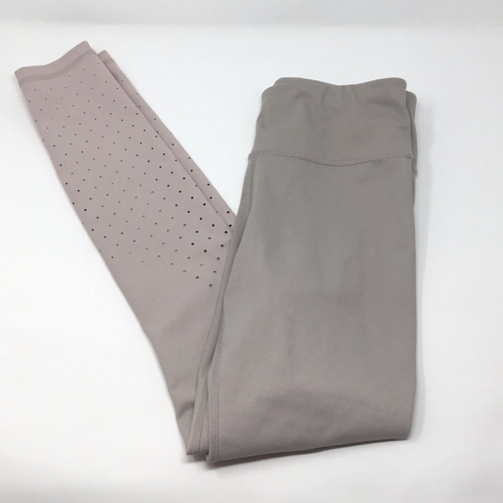 ATHLETA ombré perforated leggings